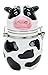 Boston Warehouse Udderly Cow Hinged Jar, Hand Painted Ceramic