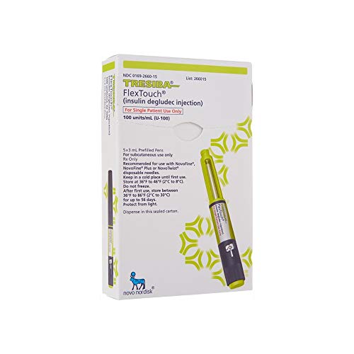 TRESIBA FLEXTOUCH 100 UNITS/ML PEN INJ