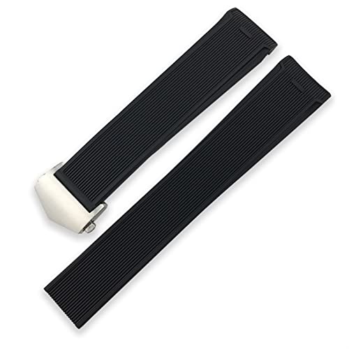 Bracelet montre silicone évite transpiration pour Tag Heuer Aquaracer 43mm 41mm caoutchouc