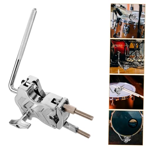 Soporte de montura para cowbell, abrazadera resistente para jazz drums y percusión, versátil para músicos miniatura 3