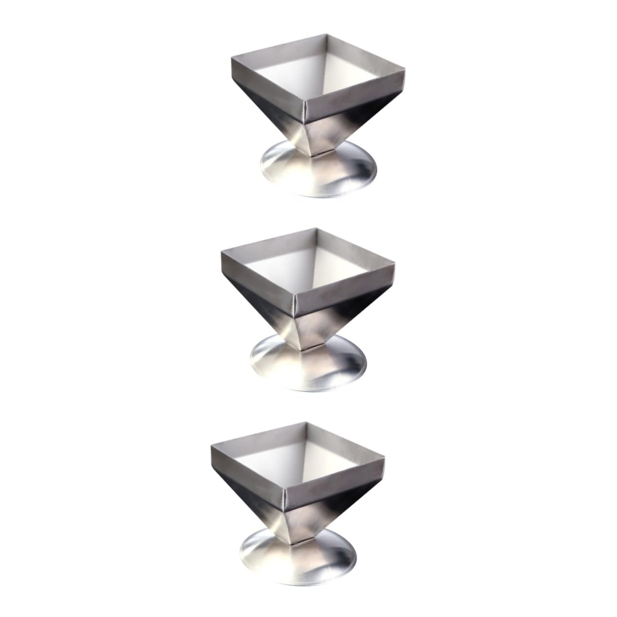 Ciieeo 3 Piezas Molde de carne pagoda molde para pastel de gasa vajilla porción redonda molde de bola de arroz moldes zongzi cozinha kitchen molde para cocina molde de acero inoxidable