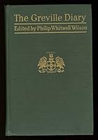 The Greville Diary, Volume I B002ML1BDA Book Cover