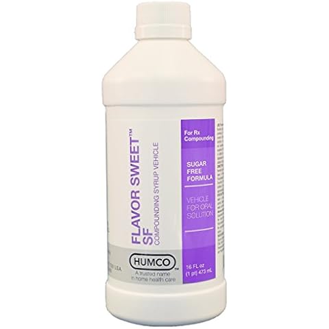 Humco 9416001 Flavor Sweet SF Compounding Oral Suspension, 16oz Cover