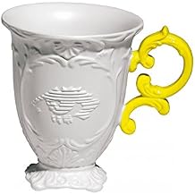 Seletti I-WARES I Porcelain Mug White/Yellow