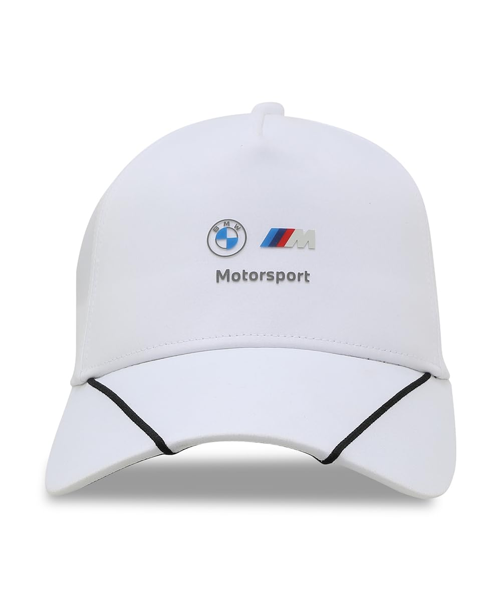 PUMA BMW M Motorsport Baseball Cap, Puma White, One Size