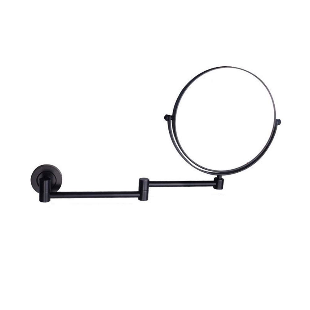 Miroir cosmétique de salle de bains extensible pour voir les détails sans fatigue