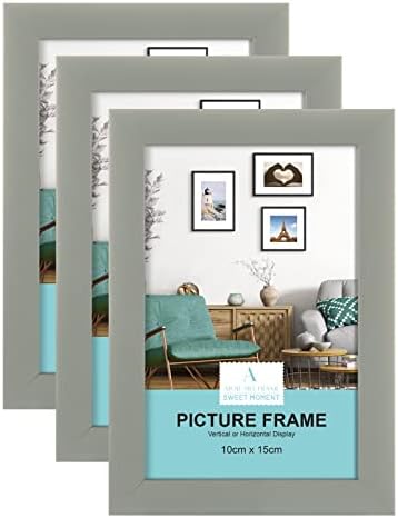 A3 Certificate Picture Frame,2 Pack Black Aluminium Photo Frame with plexiglass for Wall Mount Display,29.7x42 cm,Set of 2