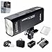 Godox AD200 200Ws 2.4G TTL Flash Strobe 1/8000 HSS Cordless Monolight 2900mAh Lithimu Battery Bare Bulb/Speedlite Fresnel Flash Head to Cover 500 Full Power Shots Recycle in 0.01-2.1 Sec
