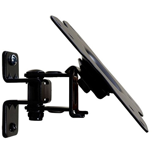 VideoSecu ML411B Adjustable Tilt Swivel Rotation TV Wall Mount Bracket for 19" to 42" LCD LED TV and Monitor (Max 44 lbs, VESA 100/75) Black 1FF by VideoSecu - Image 6