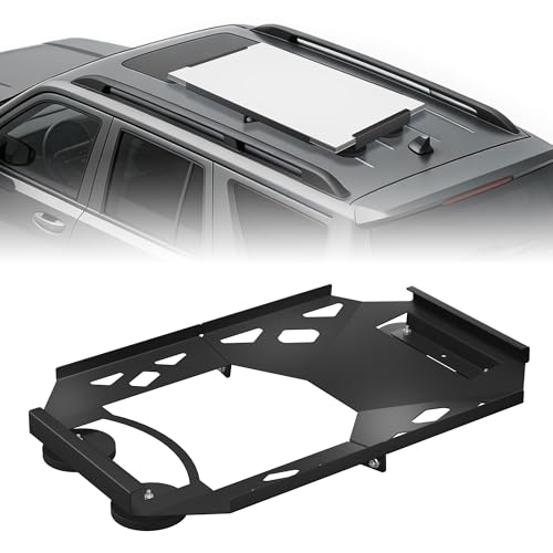 for Starlink Gen 3 Flat Magnetic Mount Kit,Ultra Strong 220lbs Quick Release Starlink Standard Dish Roof Mount,Designed for Vehicles,Boats,RV and Overlanding,Stainless Steel,Black