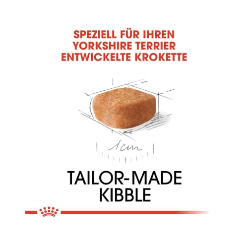 ROYAL CANIN Yorkshire Terrier Puppy Trockenfutter | Speziell für Yorkshire Terrier Welpen bis zum 10. Monat | Unterstützung der körpereigenen Abwehrkräfte | 4er Pack | 4 x 500 g