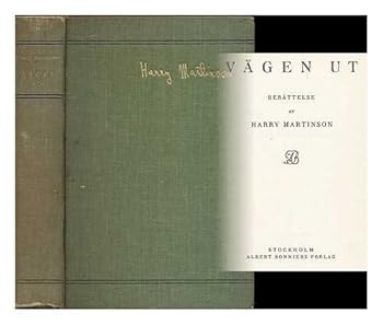 Hardcover Vagen ut. Berattelse av Harry Martinson [Language: Swedish] Book