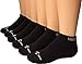 Under Armour No Show Socks (6-Pair), Black, Youth Large