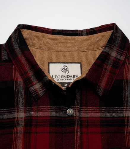 Legendary Whitetails Mens Flannel Long Sleeve Button Down 100% Cotton Shirt - image 6