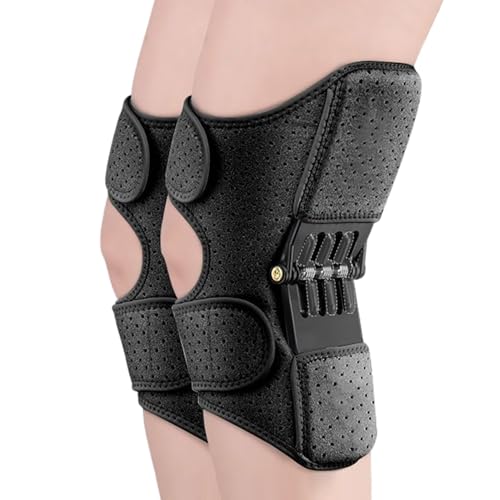 Knee Booster 2 Pack Ergonomic Spring Loaded Knee Brace