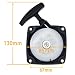 SWNKDG cuerda Starter Starter + mitnehmer placa Motor Sense zorro rojo TARUS...