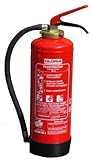  Feuerlöscher Gloira PEP6 GA Auflade Feuerlöscher 6 KG ABC Pulver