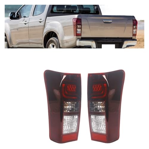 Feu arrière pour Isuzu DMax solution stop cassé avec faisceau ampoules gauche droite Ute - 2