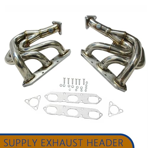 Terminales de escape con cabezal colector para Boxster 986 2