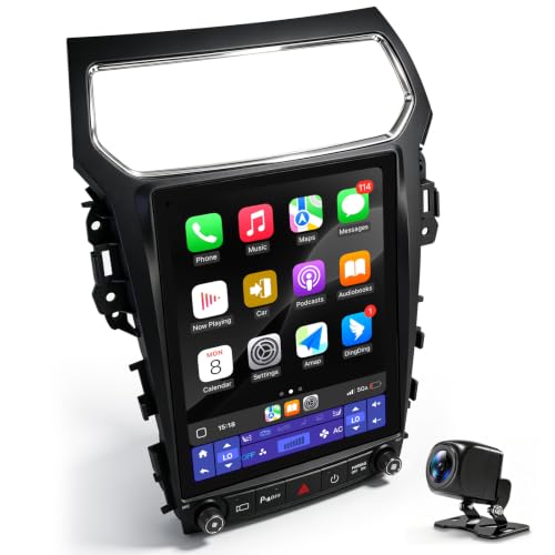 12.1" Car Radio Upgrade for Ford Explorer 2011-2019,Wireless CarPlay Android Auto,Android 13 Head Unit with WiFi SWC GPS 1080P Backup Camera 4+64GB by Sonicube - Used condition - US$334.83