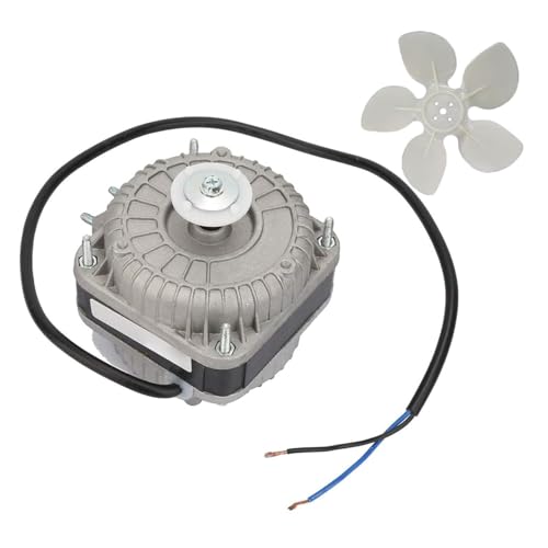 QIIIMSLSS Motor Radiador Refrigerador Tamaño Pequeño Ventilador Refrigeración Bajo Consumo Energía Motor Ventilador Profesional para Mejorar Refrigeración