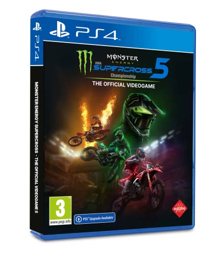 Monster Energy Supercross 5 - - Playstation 4