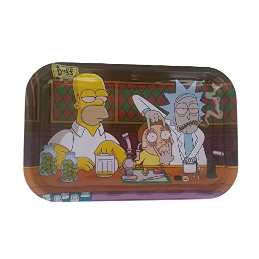 Favela420- Metal Rolling Tray Large 10 Inch - Cigarette Rolling Trays - Smoke Accessories - Rolling Paper Tray - Rolling Plate