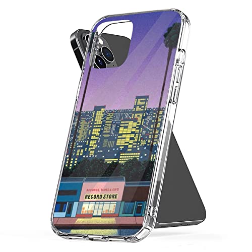 Phone Case Hiroshi Accessories Nagai Shockproof Aesthetic Cover Vaporwave Compatible with iPhone 15 14 13 Pro Max 12 11 X Xs Xr 8 7 6 6s Mini Plus Transparent