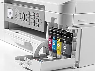 Brother MFCJ4340DWE | Multifunzione Inkjet a Colori |Fino a 20 ipm |Stampa Duplex | Display 4.5 cm| Cassetto 150 fogli e ADF 20 fogli | WiFi e USB | Cartucce inbox da 500 pag