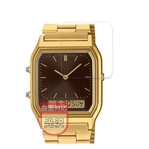 MotoMoto �t�B���� CASIO AQ-230 �V���[�Y �p �ی�t�B���� �ȖʑΉ� ���ȏC���ޗ� �������Ŕ����� ���{��