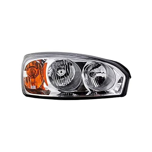 EPIC LIGHTING OE Fitment Replacement Headlight Compatible with Chevy 2004-2007 Malibu 2004-2007 Malibu Maxx 2008 Malibu Classic [ GM2503235 15851372 ] Right Passenger Side RH