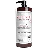 Rosen Apothecary Anti-Aging Retinol Body Lotion, Caffeine Firms Skin, Boosts Collagen, Restores Yout