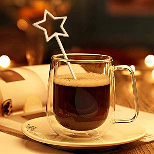 Cucharas de Acero Inoxidable, NALCY Cucharas de Estrella, Cucharillas Postre Cuchara de Café 14,5 cm de Acero Inoxidable para Sopa, Helado, Torta de Arroz (6 piezas) - Imagen 8