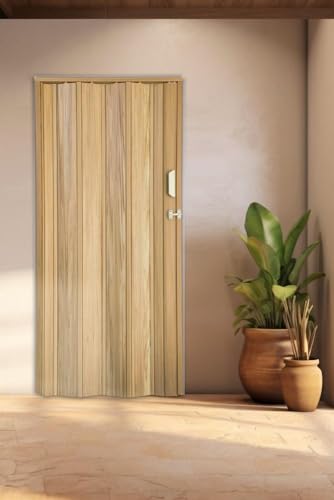 Porta Sanfonada de Pvc 210x84cm Bariri Cerejeira