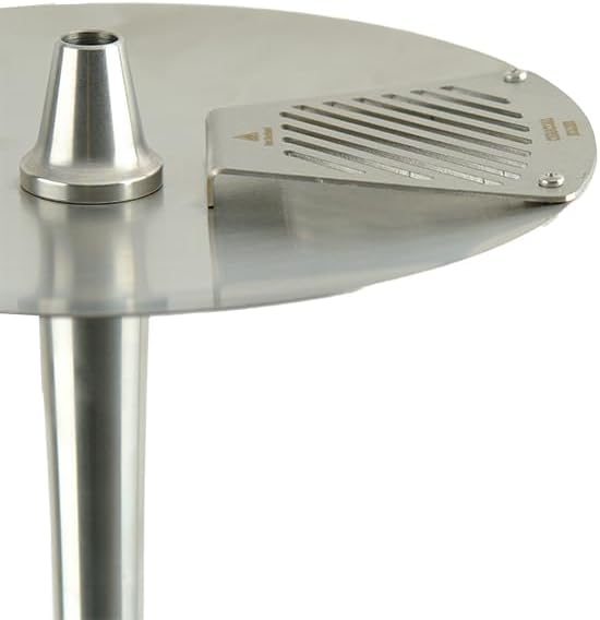 ODUMAN COSMO HOOKAH/SHISHA - Silver/Black Body - Black Glass
