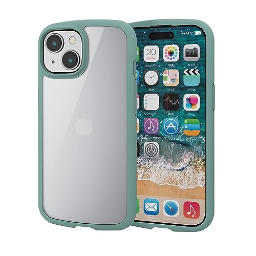 GR iPhone15 P[X TOUGH SLIM LITE ϏՌ Ռz ^ y XgbvV[gt Xgbvz[t [SzũGA[NbVՌz] O[ PM-A23ATSLFCGN
