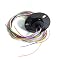 Hollow Slip Ring 2 Wire 10A - 12.7mm Inner Hole 54mm OD Signal Power Rotating Connector