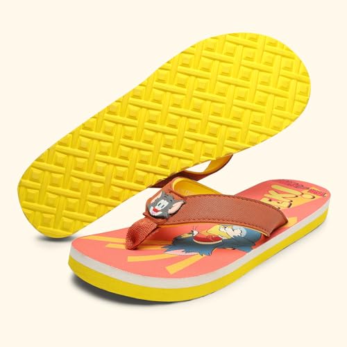 Image of YOHO Slippers for Women | Comfortable and Lightweight Flipflops | WB Cartoon & Comic Characters: Tom & Jerry and PowerPuff Girls Footwear for Woman & Girls