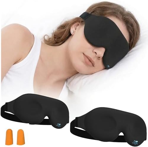 Kit 2 Tapa olho para dormir mascara de dormir mascara para dormir...
