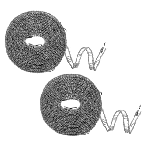 uxcell Portable Windproof Clothesline Cover