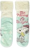 Peanuts Women's Snoopy Holiday Cozy Warmer Socks