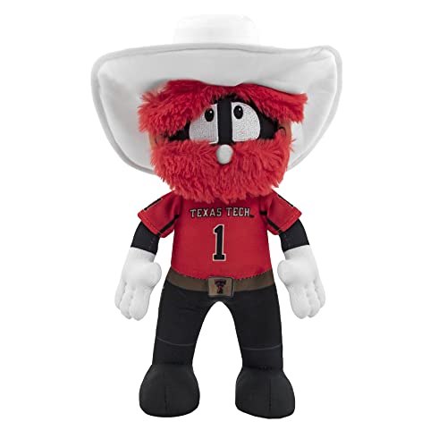 Bleacher Creatures Texas Tech Red Raiders Raider Red 10" Mascot Plush Figures - A Mascot for Play or Display