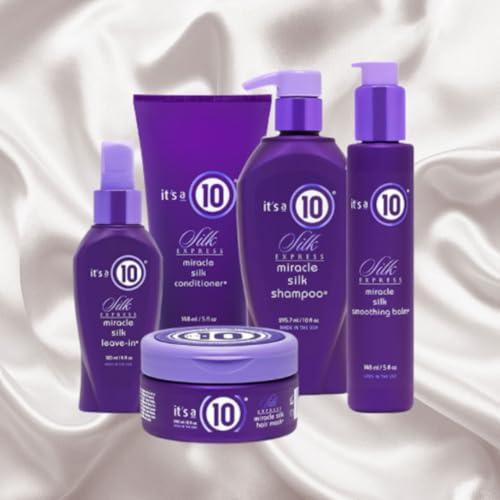 It's a 10 Haircare It's A 10 Silk Express Miracle Silk Smoothing Balm for Unisex, 5 Ounce