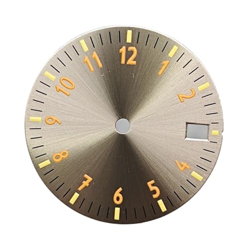 ZHGUIMING 28.5MM EHb`_C NH35 fW^_C O[ EHb`tFCX NH35/NH36/4R/7S[ugpEHb`ANZT[(Swirl marks gray)