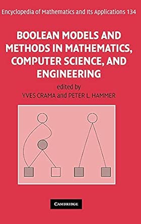 Boolean Models and Methods in Mathematics, Computer Science, and Engineering: 134 book cover