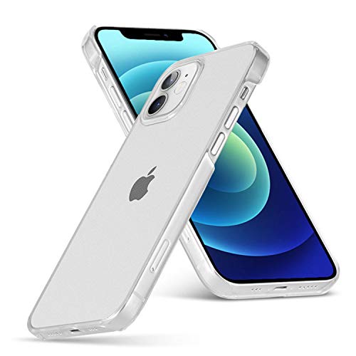 Arktis Premium Hardcase transparent, Polycarbonatcase kompatibel mit iPhone 12 [kabelloses Laden] Schutzhülle Polycarbonathülle Case klar