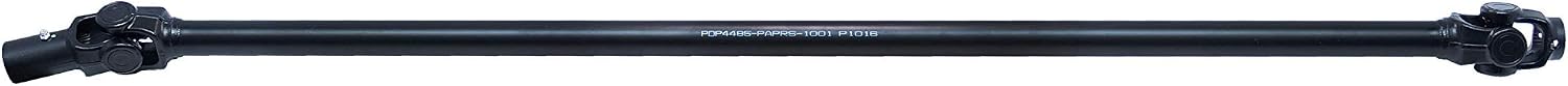 Rugged Front Propeller Shaft for (2008-14) Polaris RZR 800 in Heat Treated Carbon Steel & Powder Coated Black Shafts for Extreme Durability, U-Joints with Greased Fittings OEM: 1332904