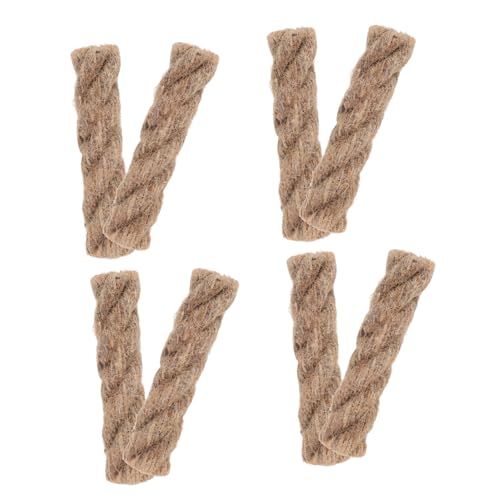 BCOATH 8pcs Camping Fire Starters Survival Fire Lighter Flammable Ropes for Outdoor Accessory