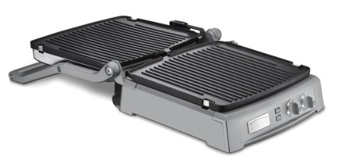 Cuisinart 6-in-1 Deluxe Electric Griddler, Large Grilling Surface, Silver (GR-150C) by Cuisinart - Image 6