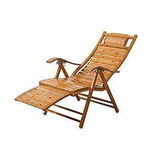 Bseack Bamboo Ergonomiczne Krzesło Ogrodowe Rozkładane